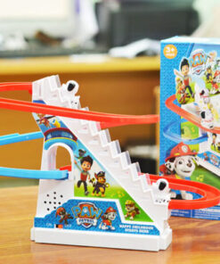 Bộ đồ chơi lắp ráp đường đua Paw Patrol cho bé