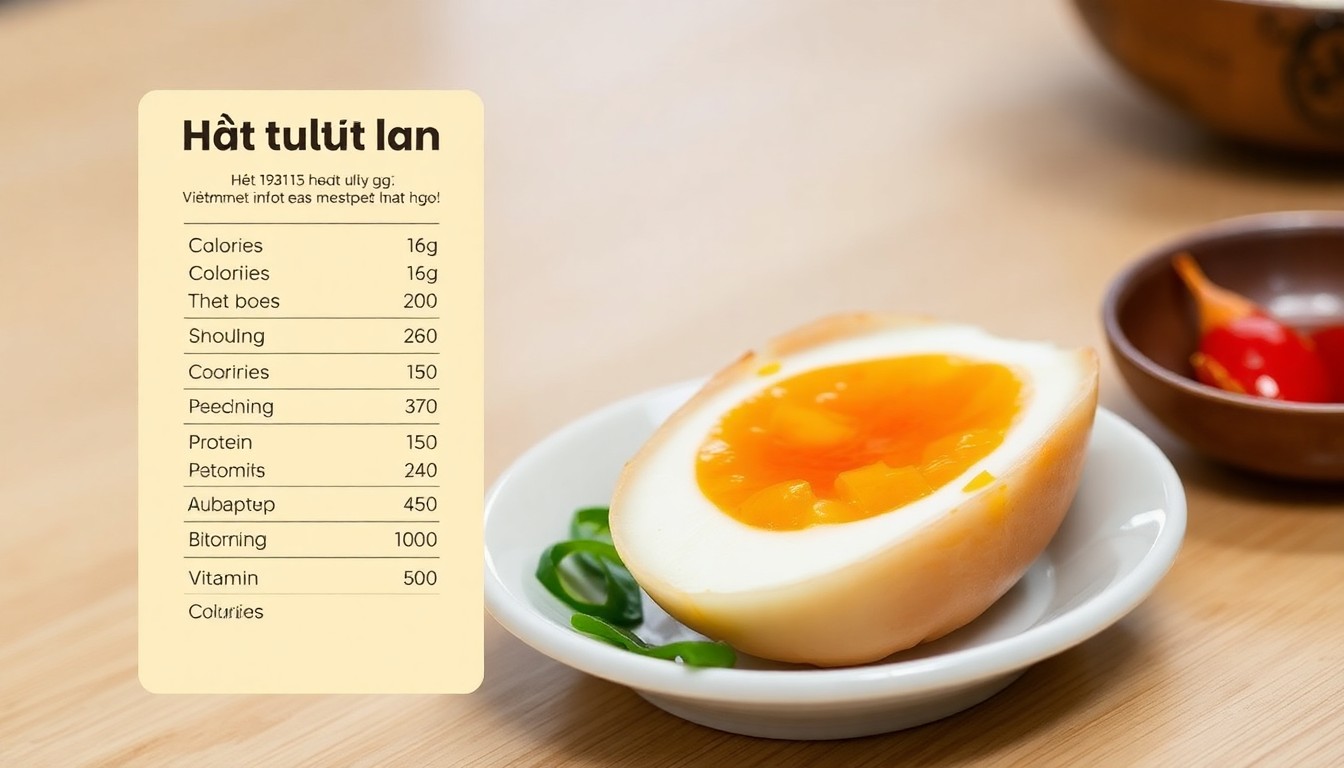 1 quả trứng vịt lộn bao nhiêu calo, protein? Giá trị dinh dưỡng, lợi ích sức khỏe, cách ăn hiệu quả