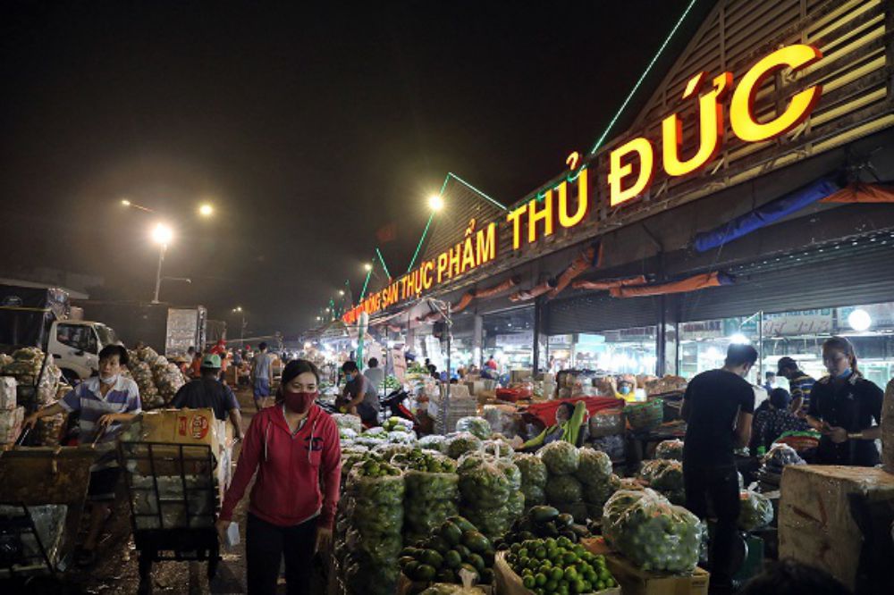 Chợ đầu mối Thủ Đức tập trung mạnh vào rau củ quả