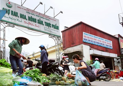 Chợ Đầu Mối Minh Khai Hà Nội chuyên sỉ nông sản thực phẩm tươi sống cho tiểu thương và nhà hàng