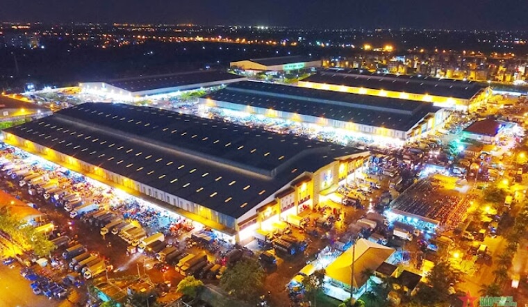 Chợ đầu mối Bình Điền - Hồ Chí Minh cung cấp hải sản tươi sống và nguồn thực phẩm đêm cho nhà hàng và thương nhân