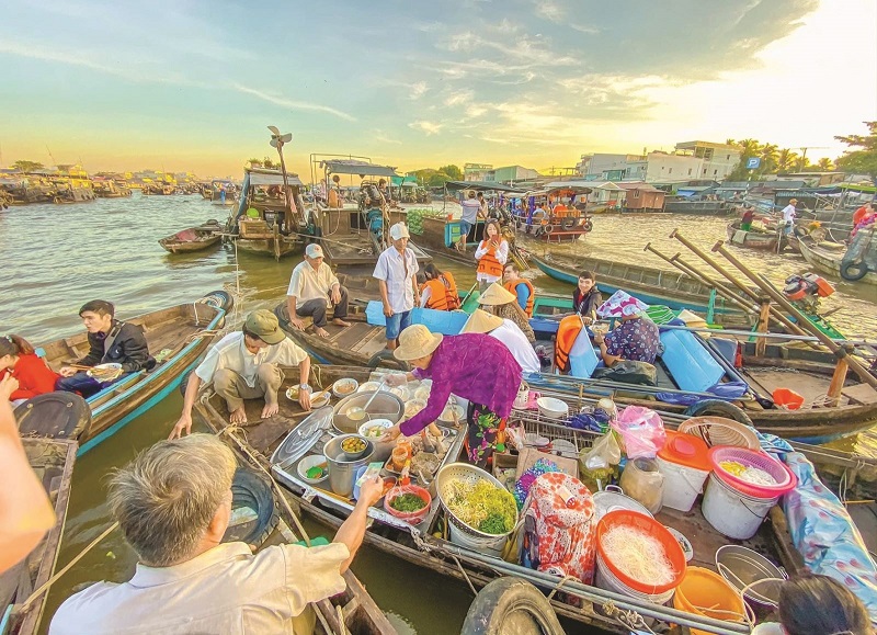 Chợ nổi Cái Răng Cần Thơ là gì khám phá văn hóa sông nước đặc trưng miền Tây