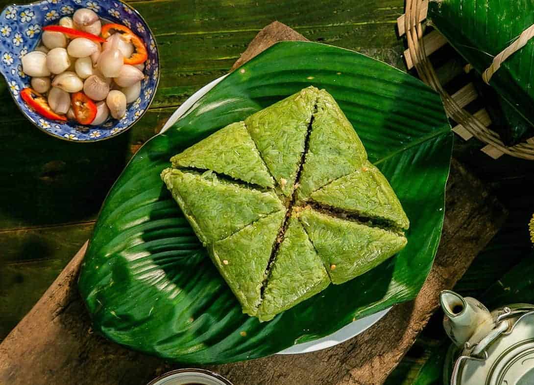 Bánh chưng bao nhiêu calo? Gạo nếp đậu xanh thịt mỡ, cách chế biến khẩu phần, so sánh sức khỏe cân nặng
