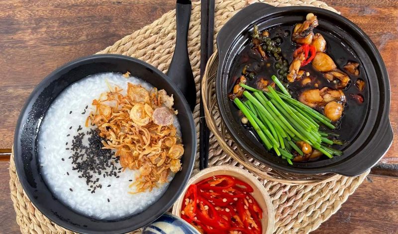 So sánh và phương pháp chế biến cháo ếch để kiểm soát calo