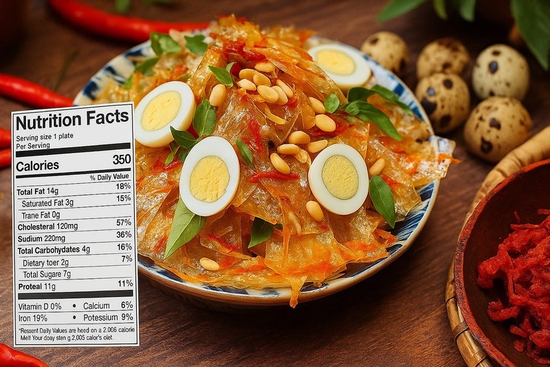 Bánh tráng trộn bao nhiêu calo, protein? Thành phần, tác động sức khỏe, cách ăn và so sánh lựa chọn