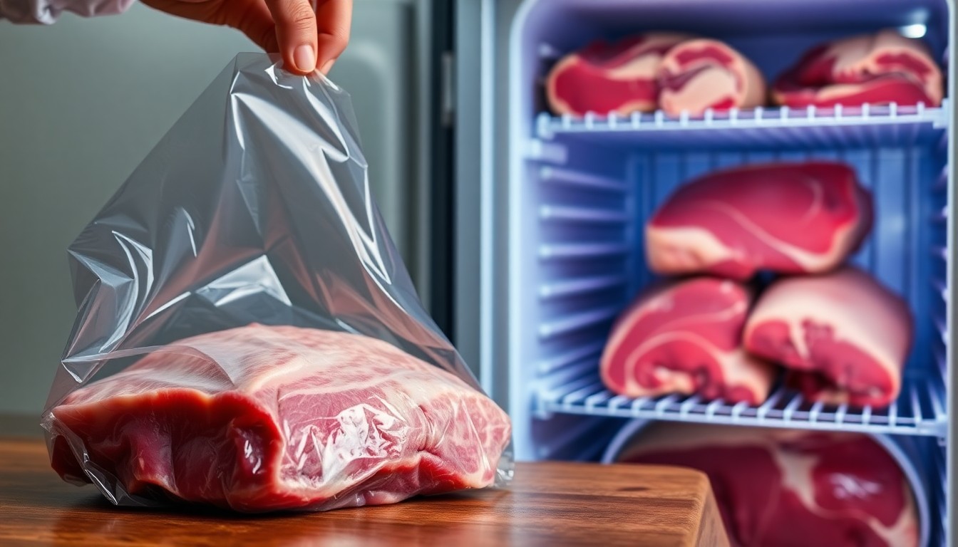 Thịt lợn để ngăn đá được bao lâu, yếu tố ảnh hưởng, cách đóng gói, dấu hiệu hỏng, hướng dẫn bảo quản