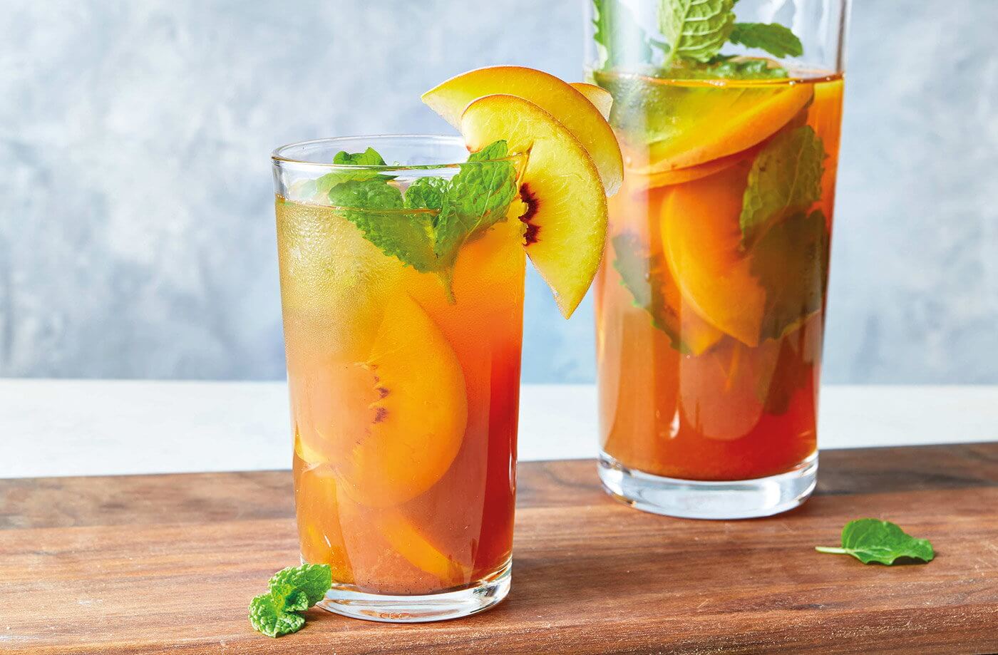 Trà đào cam sả bao nhiêu calo? Thành phần dinh dưỡng, topping syrup tăng calo, ảnh hưởng cân nặng