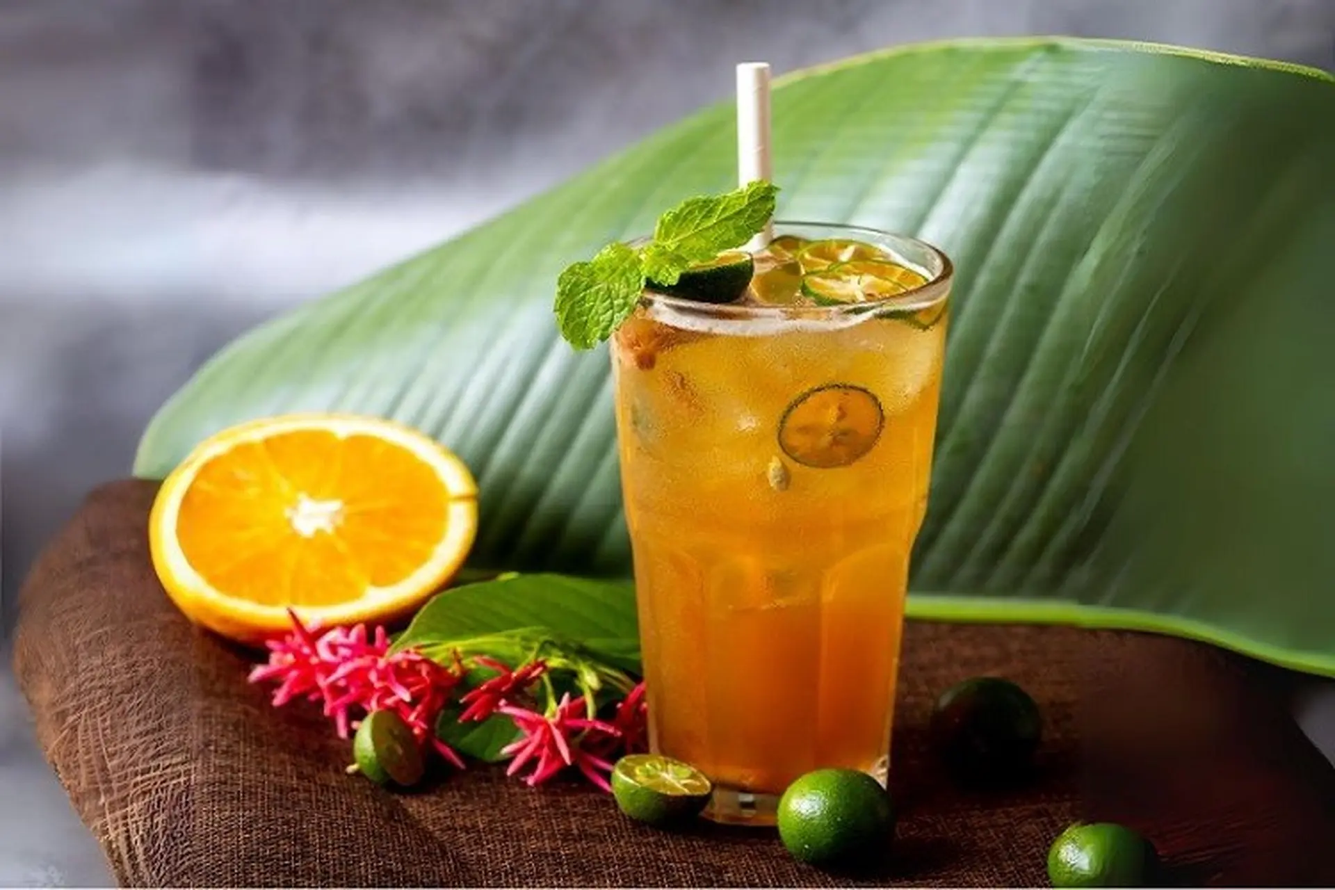 Trà tắc bao nhiêu calo? Dinh dưỡng từ quả tắc, lượng đường ảnh hưởng calo, bảng thành phần chuẩn